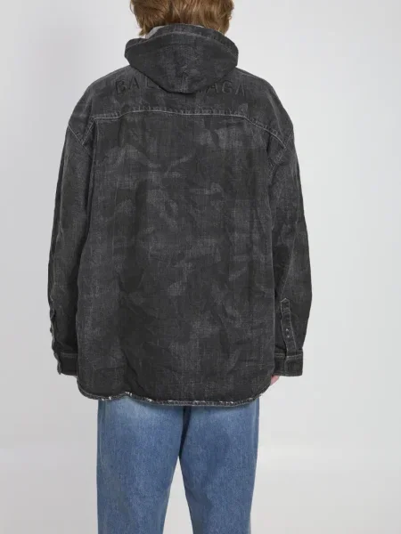 Geacă de blugi Balenciaga negru
