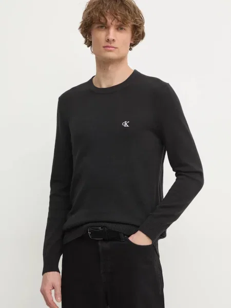 Пуловер Calvin Klein Jeans черно