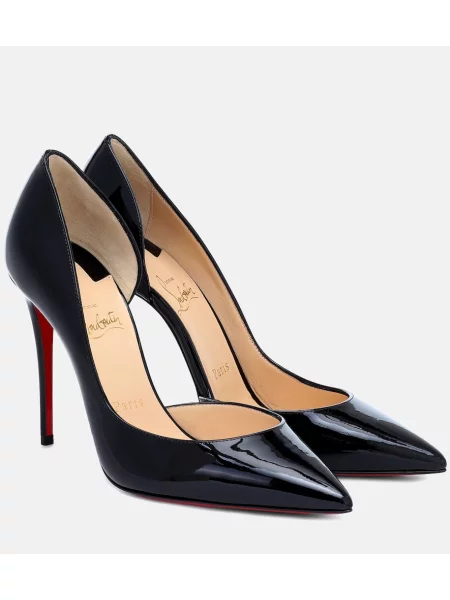 Pantofi cu toc Christian Louboutin din piele negru