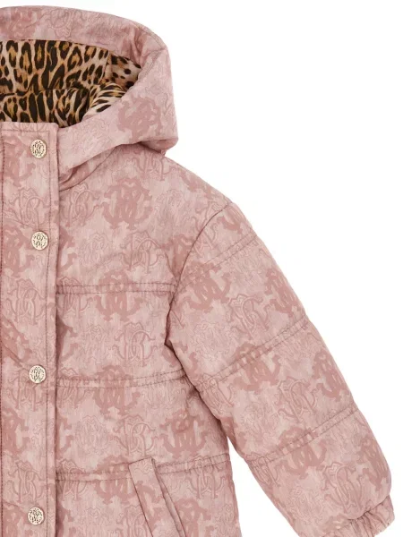 Dětska bunda Roberto Cavalli růžová