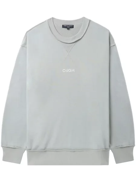 Hanorac Comme Des Garçons Homme cu broderie gri