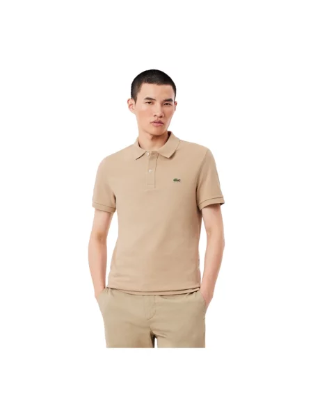 Koszulka polo Lacoste beżowa
