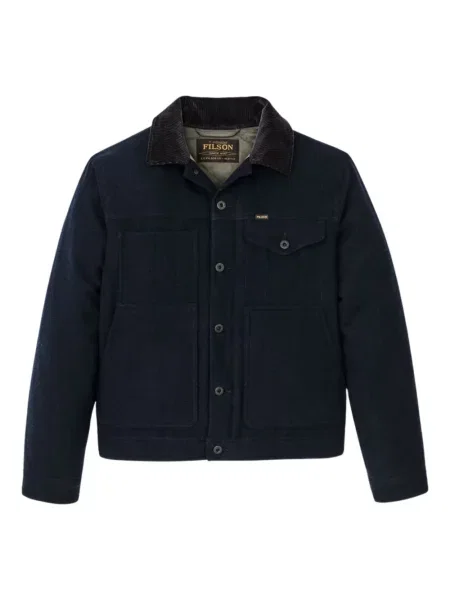 Gulerat geacă Filson de catifea cord albastru