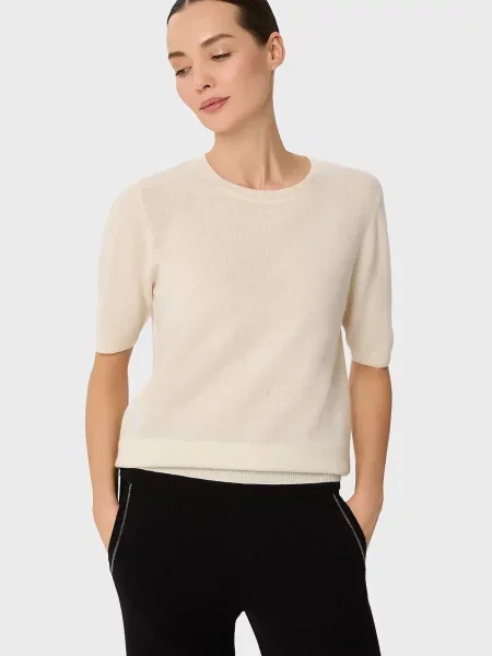 Кашеміровий светр Marc&andre білий