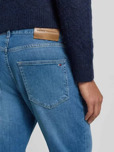 Jeansy o kroju regular fit z mieszanki bawełny model ‘DENTON’ Tommy Hilfiger