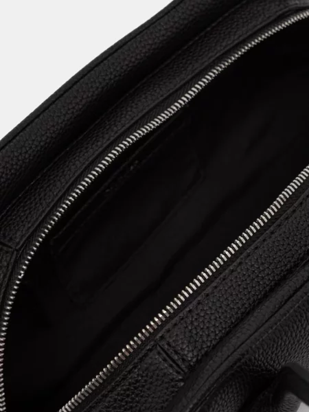 Calvin Klein Táska Quilted Ew Satchel fekete