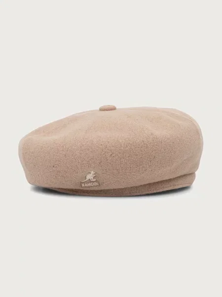 Czapka Kangol wełniana beżowa