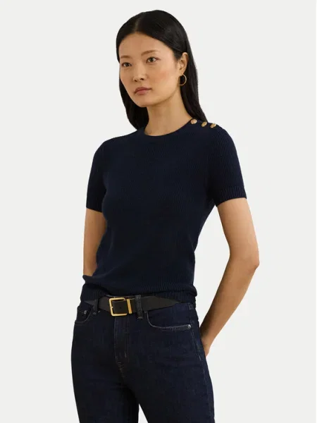 LAUREN RALPH LAUREN Пуловер тъмносин