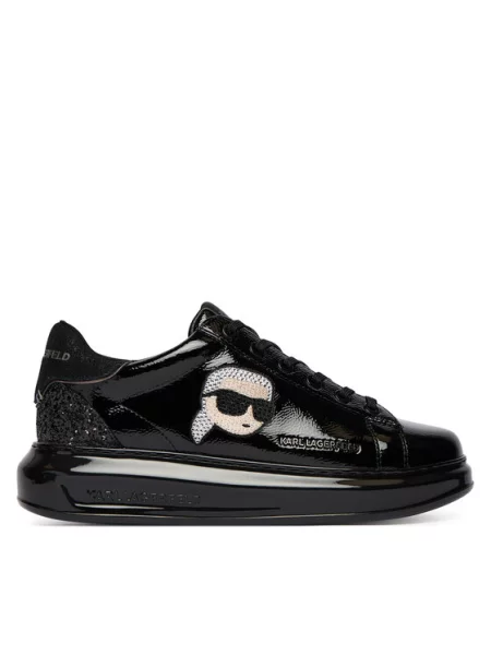 KARL LAGERFELD Sneakers Kapri negru