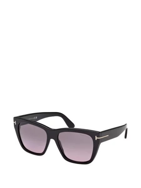 Kvadratne sunčane naočale Tom Ford Eyewear crna