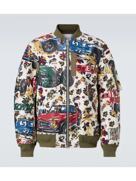 Bomber jakna Sacai s potiskom