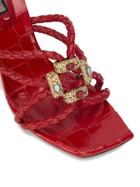 Σανδάλια Roberto Cavalli κόκκινο