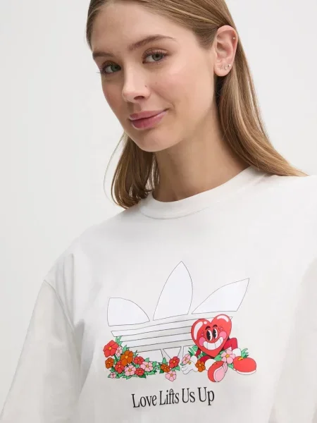 Tričko adidas Originals Nelson béžová