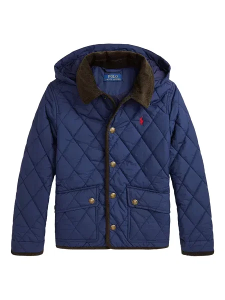 Kurtka dziecięca Polo Ralph Lauren niebieska