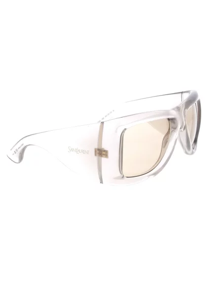 Okulary przeciwsłoneczne Saint Laurent białe