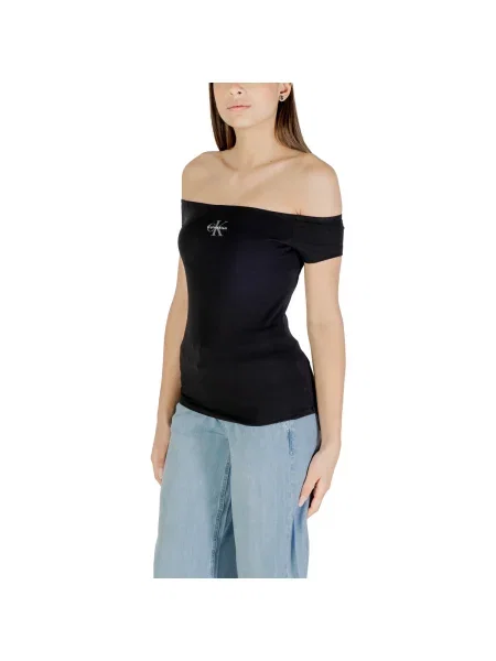 Tricou Calvin Klein Jeans negru
