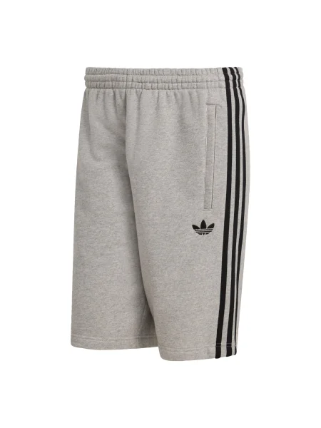 ADIDAS ORIGINALS Nohavice sivá melírovaná čierna