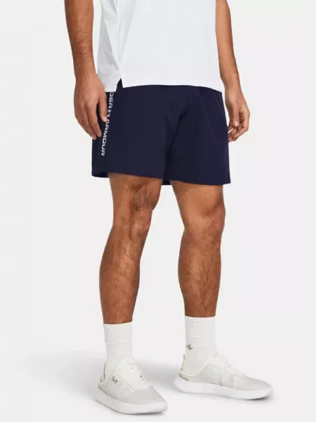 Under Armour UA Woven Wdmk Rövidnadrág Kék fehér