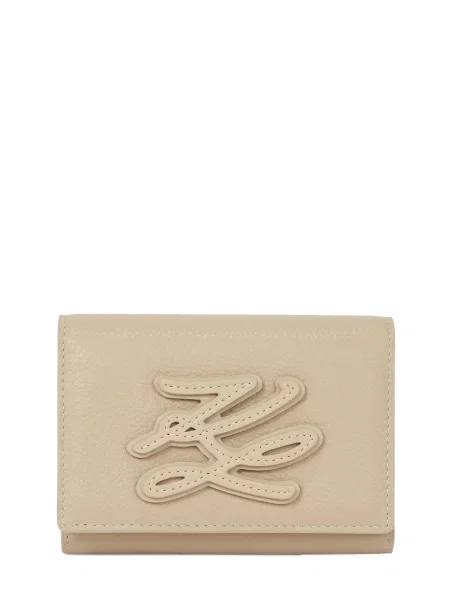 Karl Lagerfeld denarnica K/AUTOGRAPH bež