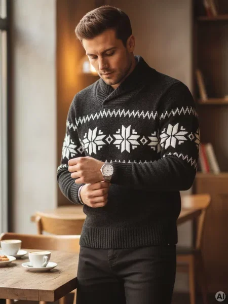 Sweter Dstreet czarny