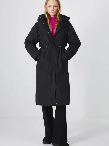 Medicine parka oversize czarny