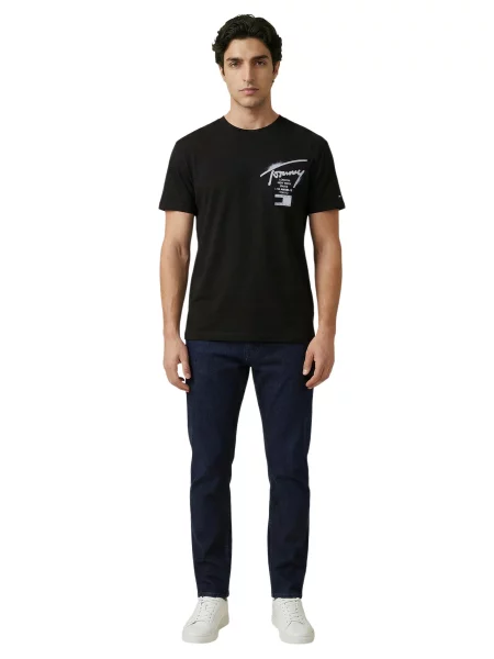 Majica Tommy Jeans črna