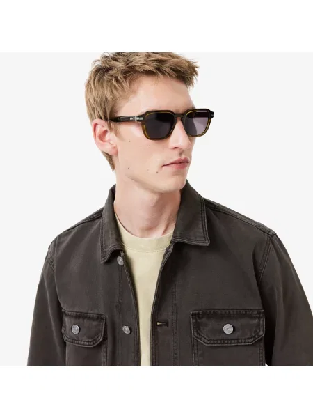 Рубашка Lacoste серая