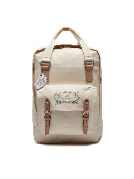 Раница Doughnut Macaroon Large Sweetened Fantasy голям с апликация бежово