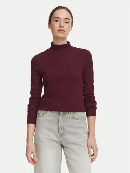 Tommy Jeans Blúz Essential lila