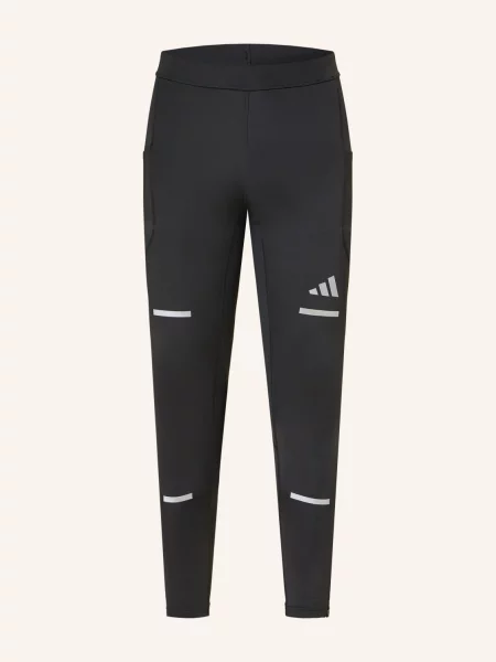 Adidas Legginsy Do Biegania schwarz czarne