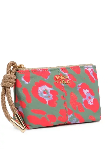 Portofel Bimba Y Lola cu model leopard verde