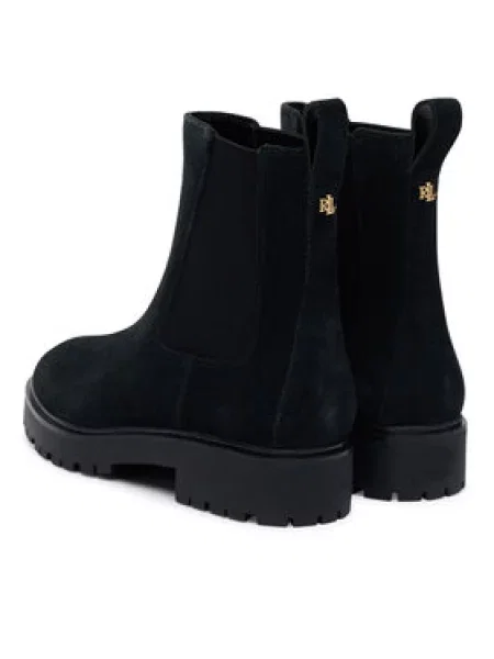 Škornji Lauren Ralph Lauren črna