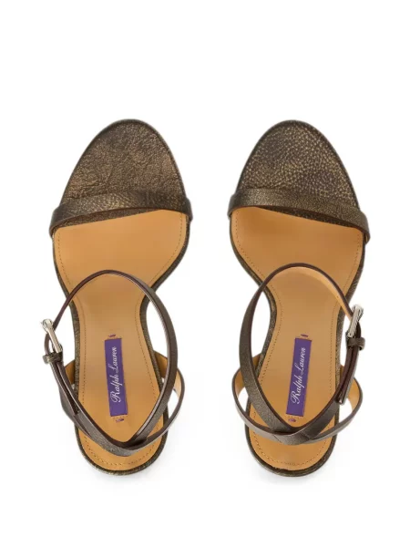 Sandale Ralph Lauren Collection din piele cu bretele