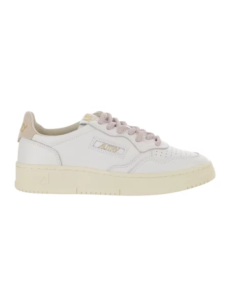 Sneakersy Autry skórzane białe