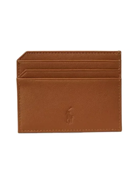 Portfel Polo Ralph Lauren brązowy