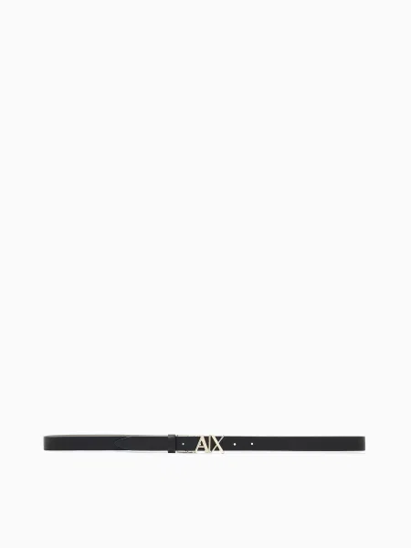 Armani Exchange Шкіра з покриттям чорний