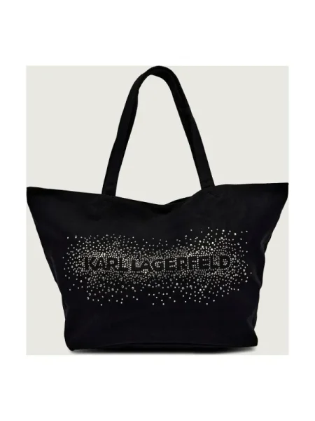 Geantă shopper Karl Lagerfeld alb