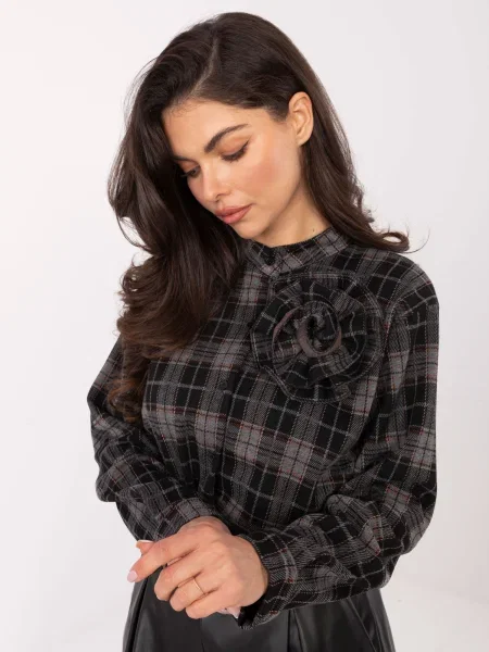 Cămașă Italy Moda negru