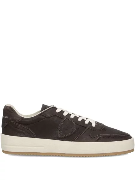 Sneakerși Philippe Model Paris din piele maro