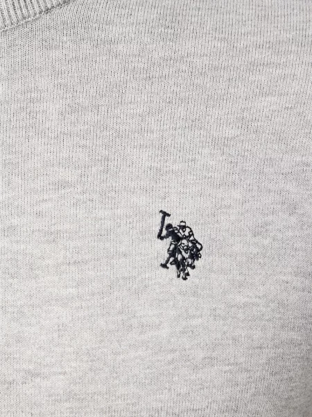 U.S. Polo Assn. светр з бавовною Rich Funnel Zip
