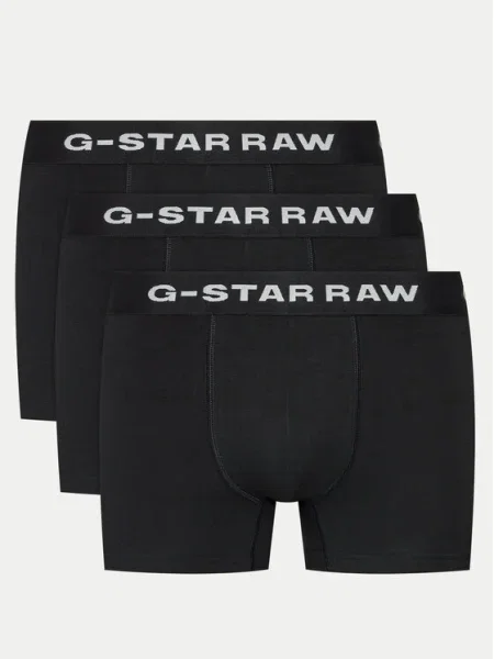 G-Star Raw Комплект 3 чифта боксерки черен
