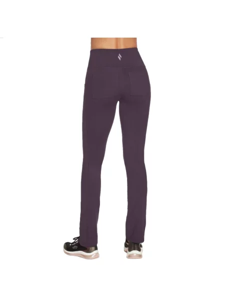 Spodnie treningowe Skechers GO Walk Joy fioletowe