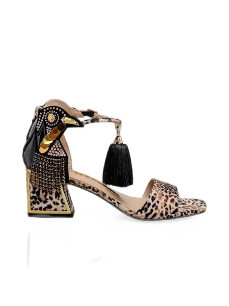Sandale Kat Maconie cu imagine cu model leopard