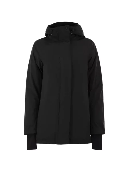 Geacă parka Herno cu glugă negru