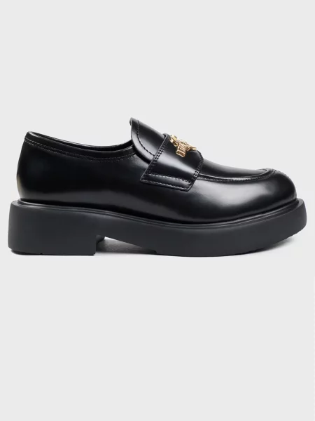 Лофери Moschino чорний