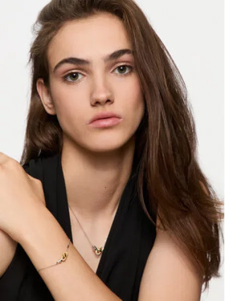 Michael Kors Náramek stříbrná
