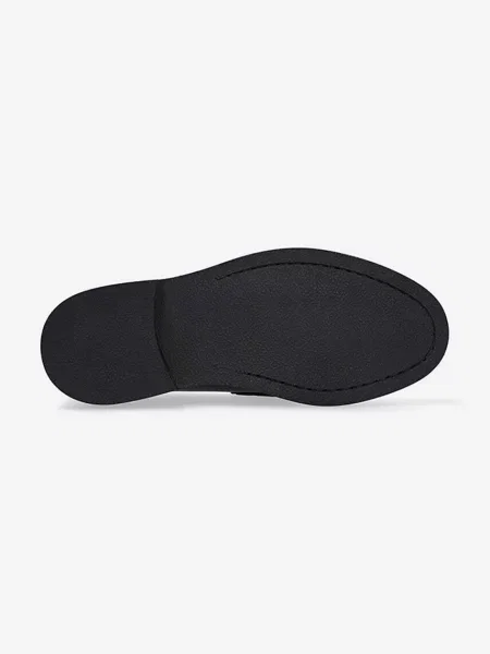 Usnjeni mokasini Filling Pieces Loafer Polido črna