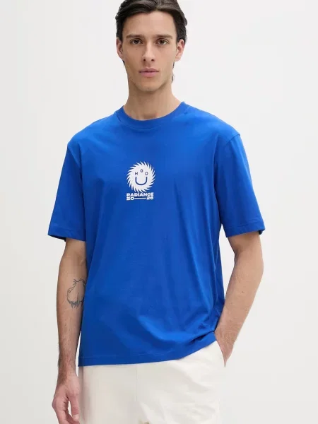 Tričko Hugo Blue Nunarix modré