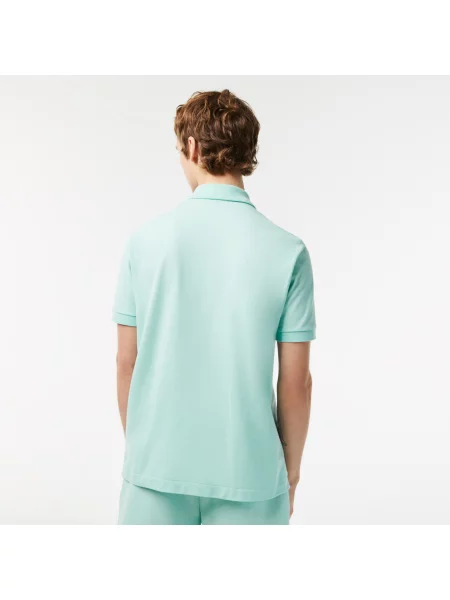 Lacoste Koszulka Polo Oryginał Petit Piqué zielona
