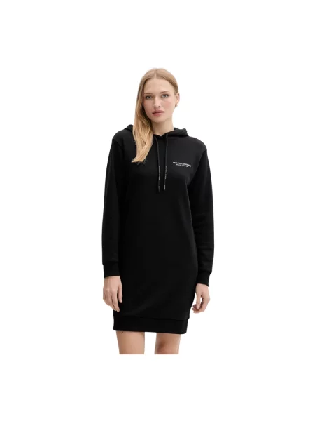 Krótka sukienka Armani Exchange czarna